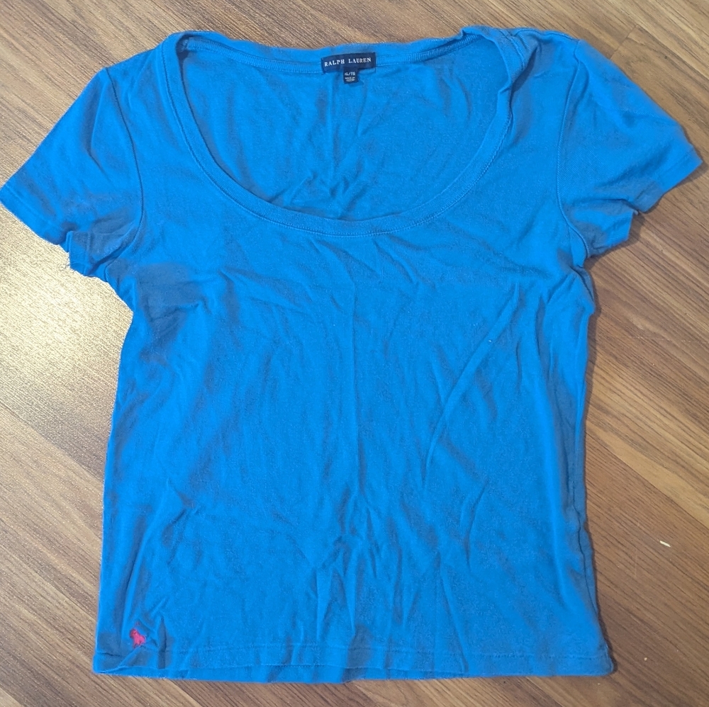 Blue Ralph Lauren Tee